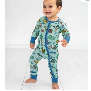 Little Sleepies Golden State zipper pajamas, 12-18months
